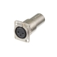 NEUTRIK NA3FDM 3-POLE CHASSIS XLR MALE TO FEMALE FEEDTHROUGH