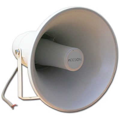 INDESIGN IDH30-1 30W HORN SPEAKER 100V 240MM