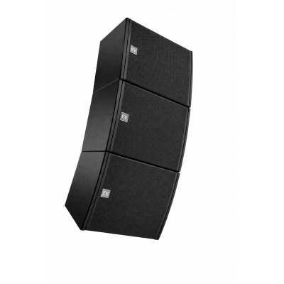 ELECTRO-VOICE EVA-2082S/1220-BLK BLACK DUAL 8 INCH PASSIVE SPEAKER LINE ARRAY MODULE 120° X 20° FULL-RANGE