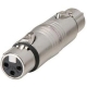 NEUTRIK NU-NA3FF XLR FEMALE TO XLR FEMALE ADAPTOR