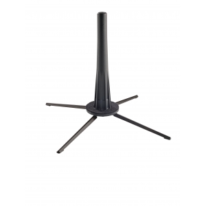 K&M 15233 ENGLISH HORN STAND 4-LEG FELT PADS BLACK