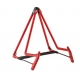 K&M 17580 HELI 2 FOLDABLE ACOUSTIC GUITAR STAND WIDTH ADJUSTABLE 185-230MM RED