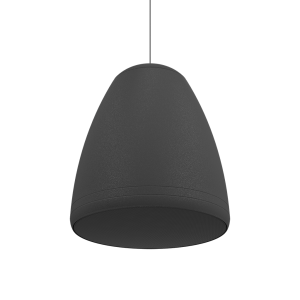 QUEST MX6PB WEATHER RESISTANT 2-WAY 6 INCH OUTDOOR PENDANT PASSIVE SPEAKER 70/100V 16OHM 75W RMS BLACK