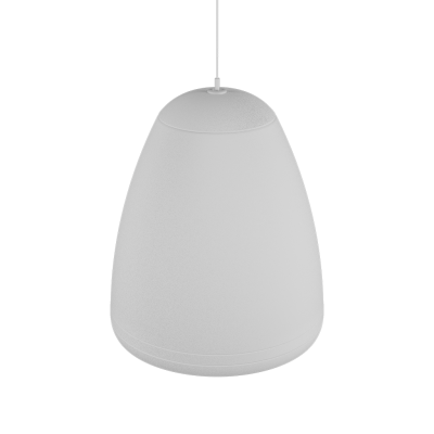 QUEST MX6PW WEATHER RESISTANT 2-WAY 6 INCH OUTDOOR PENDANT PASSIVE SPEAKER 70/100V 16OHM 75W RMS WHITE