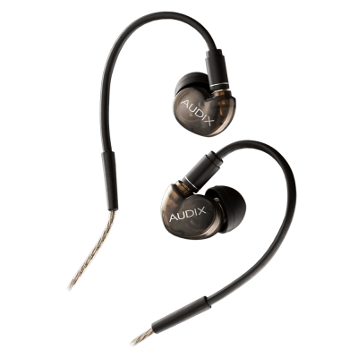 AUDIX ADX-A10X STUDIO-QUALITY EARPHONES 10MM DYNAMIC DRIVER MMCX 1.5M CABLE 3.5MM