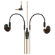 AUDIX ADX-A10X STUDIO-QUALITY EARPHONES 10MM DYNAMIC DRIVER MMCX 1.5M CABLE 3.5MM