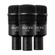 AUDIX ADX-D2TRIO D2 TRIO DRUM MIC KIT 3X D2 3X DVICE MOUNTS 3X MIC POUCHES