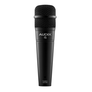 AUDIX ADX-F5 FUSION DYNAMIC INSTRUMENT MIC HYPERCARDIOID XLR BLACK