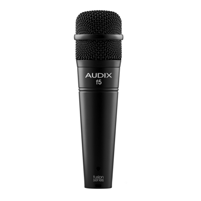 AUDIX ADX-F5 FUSION DYNAMIC INSTRUMENT MIC HYPERCARDIOID XLR BLACK