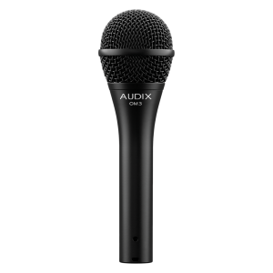 AUDIX ADX-OM3 DYNAMIC VOCAL MIC HYPERCARDIOID XLR BLACK