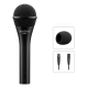 AUDIX ADX-OM3 DYNAMIC VOCAL MIC HYPERCARDIOID XLR BLACK