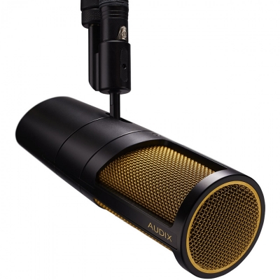 AUDIX ADX-PDX720 PROFESSIONAL DYNAMIC VOCAL STUDIO MICROPHONE HYPERCARDIOID BLACK/GOLD