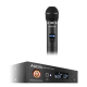 AUDIX AUD-AP41-VX5-A R41 WIRELESS RECEIVER WITH H60-VX5 HANDHELD TRANSMITTER FQ A 522-554MHZ