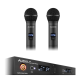 AUDIX AUD-AP42-OM5-A R42 DUAL WIRELESS MIC SYSTEM 2X H60-OM5 HANDHELD BAND A 522-554MHZ