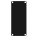 CAYMON CASY101A/B 1 SPACE ALUMINUM BLANK MODULE BLACK