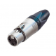 NEUTRIK NU-NC3FXX-D 100-PIECE DISASSEMBLED BULK PACK OF NC3FXX