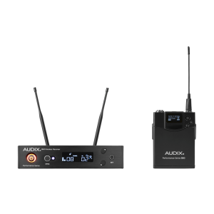 AUDIX AUD-AP41-BP-A R41 WIRELESS RECEIVER WITH B60 BODYPACK TRANSMITTER ONLY FQ A 522-554MHZ