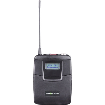 PARALLEL BP6100 BELTPACK TRANSMITTER LCD DISPLAY UHF 520-675MHZ