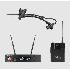 AUDIX AUD-AP41-SAX-A R41 WIRELESS RECEIVER WITH BP60 BODYPACK TRANSMITTER AND ADX20I CLIP ON INSTRUMENT MIC A