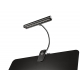 K&M 12249 ORCHESTRA LIGHT EOS 9X LED GOOSENECK MUSIC STAND LIGHT CLIP 3M CABLE 110-240VAC BLACK