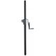 K&M 21339 DISTANCE ROD WITH HAND CRANK M20 BOLT 940–1505MM MAX LOAD 35KG BLACK
