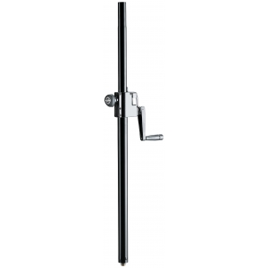 K&M 21339 DISTANCE ROD WITH HAND CRANK M20 BOLT 940–1505MM MAX LOAD 35KG BLACK