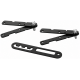 TOA HY-CN1B-WP WEATHERPROOF CONNECTING BRACKET FOR HX5 BLACK