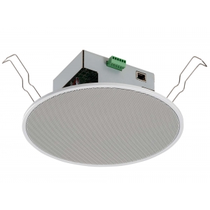 TOA IPA1PC238 6" POE POWERED 8W CEILING SPEAKER WHITE
