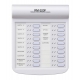 TOA RM-320F 20 KEY EMERGENCY REMOTE MIC EXTENSION UNIT GREY