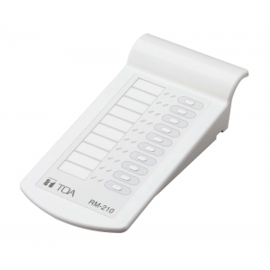 TOA RM-210 10 KEY REMOTE MIC EXTENSION UNIT GREY