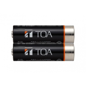 TOA IR-210BT-2Y 2X AA NIMH RECHARGEABLE BATTERY FOR IR MICROPHONES