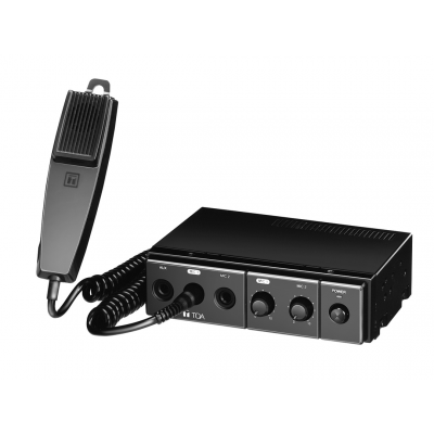 TOA CA-115 15W 12V MOBILE AMPLIFIER BLACK
