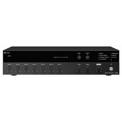 TOA A-3612D 120W 100V MIXER AMPLIFIER BLACK