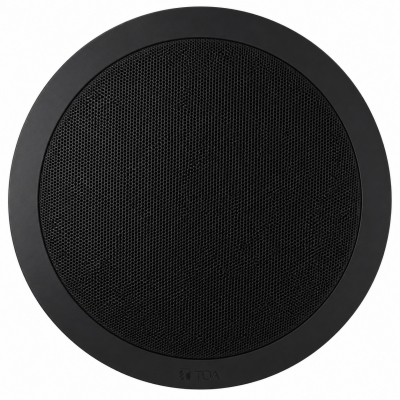 TOA PC-668RC-AS BK 8 INCH 15W 100V CEILING SPEAKER BLACK