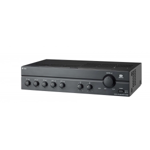 TOA A-2060D-AS 2CE 60W MIXER AMPLIFIER 100V CLASS D VOX BLACK
