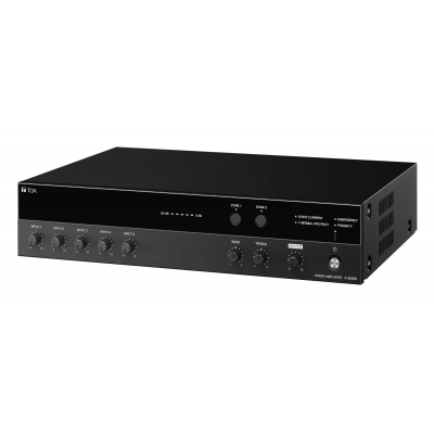 TOA A-3548D 1CE 480W MIXER AMPLIFIER 2 ZONE 100V CLASS D BLACK