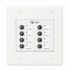 TOA ZM-9013 REMOTE CONTROL PANEL 8 BUTTON 24VDC WHITE