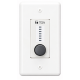 TOA ZM-9012 REMOTE CONTROL PANEL 1 VOLUME CONTROL 24VDC WHITE