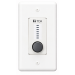TOA ZM-9012 REMOTE CONTROL PANEL 1 VOLUME CONTROL 24VDC WHITE