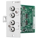 TOA D-001R 9000 SERIES 2CH DUAL RCA LINE INPUT MODULE
