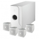 TOA BS301W 6.5" 2-WAY PASSIVE WALL MOUNTED WHITE