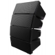 TOA HX7BWP 2-WAY 250W 8 OHM LINE ARRAY SPEAKER BLACK