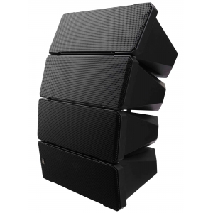 TOA HX7BWP 2-WAY 250W 8 OHM LINE ARRAY SPEAKER BLACK