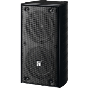TOA TZ206BWP 4" 100V LINE 20W IP65 WALL MOUNTED COLUMN SPEAKER BLACK