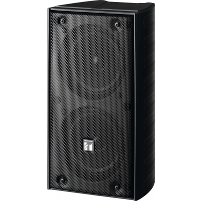 TOA TZ206BWP 4" 100V LINE 20W IP65 WALL MOUNTED COLUMN SPEAKER BLACK