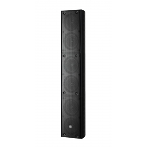 TOA TZ606BWP 4" 100V LINE 60W IP65 WALL MOUNTED COLUMN SPEAKER BLACK