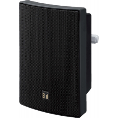 TOA BS1015BSB 5" 2-WAY 100V LINE 15W WALL MOUNTED COMPACT BOX SPEAKER BLACK