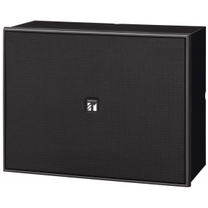 TOA BS678BSB 6" 100V LINE WALL MOUNTED COMPACT BOX SPEAKER BLACK