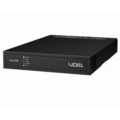 VOID INCA 500 POWER AMPLIFIER 4X125W 70V 100V 4/8 OHM CLASS D 1U EMBEDDED MATRIX DSP