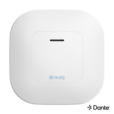 OPUS AURAGATENET-WH AURACAST BROADCAST TERMINAL DANTE USB-C POE+ WHITE